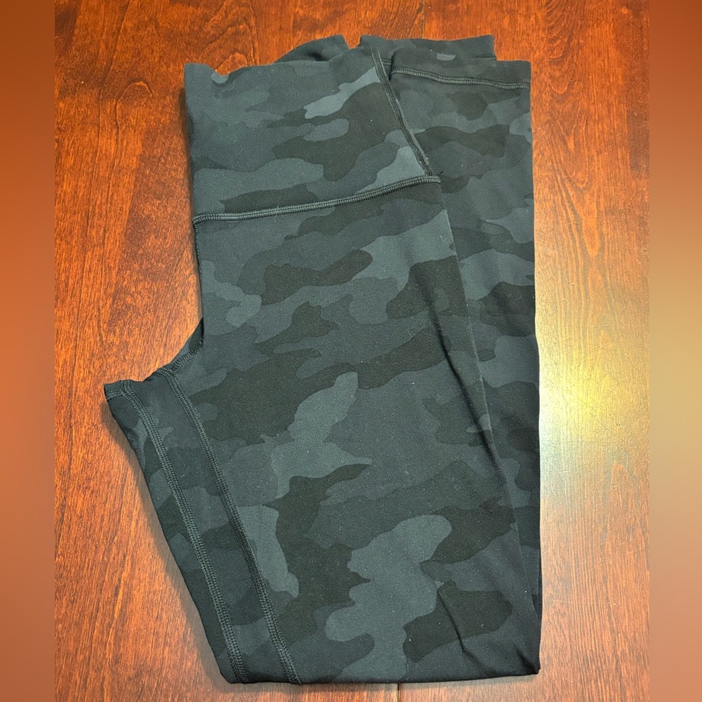 Lululemon camo align leggings, size 4